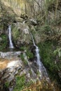 The streams in the mountains of southern Anhui flow swiftly Royalty Free Stock Photo