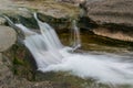 A Waterfall at the Upper Bull Creek Greenbelt, Austin