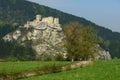 Strecno Castle, Slovakia Royalty Free Stock Photo