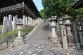 Stree view in Nara Japan Royalty Free Stock Photo