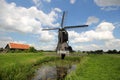 Streefkerk Windmill Royalty Free Stock Photo