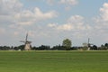 Streefkerk Windmills Royalty Free Stock Photo