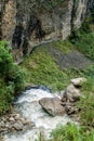 Waterfall in Ecuador Royalty Free Stock Photo