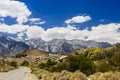 Street at the Alabama Hills, Sierra Nevada Royalty Free Stock Photo