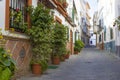 Street in Almunecar Royalty Free Stock Photo
