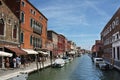 Street along the Grand Canal in Venice, Italy
