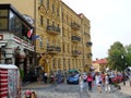 street Andreevsky descent in the city of Kiev