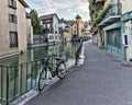 Street in Annecy old city, France, HDR Royalty Free Stock Photo