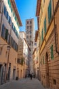 Street in Arezzo, Italy