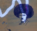 Street art - Afro Hitler