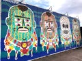 Street art in america . Cony island - image Royalty Free Stock Photo