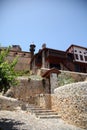 Street. Art beautiful old town of Alanya. Royalty Free Stock Photo