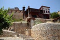 Street. Art beautiful old town of Alanya. Royalty Free Stock Photo