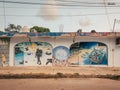 Street art in downtown Cancun, Quintana Roo, Mexico