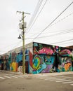 Street art at Eastern Market, in Detroit, Michigan