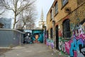 Street art. Graffiti. Brick Lane. London Royalty Free Stock Photo