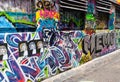 Street Art - Hosier Lane Melbourne - Australia Royalty Free Stock Photo