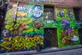 Street art in Hosier Lane Melbourne