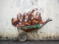 Street Art in Kuching, Sarawak, Malaysia