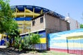 Street art in La Boca neighborhoods Royalty Free Stock Photo