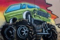 Street Art Monster Truck