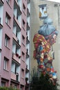 Street art mural Lodz, Poland