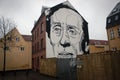 Street art in Odense, Denmark Royalty Free Stock Photo