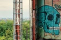 street art at old abandoned CIA station