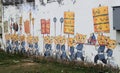 Street Art at Penang, Cats & Humans Happily Living Together