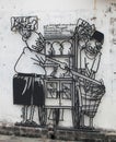 Street Art at Penang, Roti Benggali