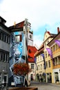 Street art in Ravensburg city Royalty Free Stock Photo