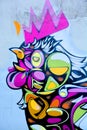 Street art rooster