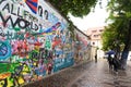 Lennon wall Royalty Free Stock Photo