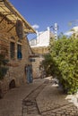 Street of artists in the old city of Safed