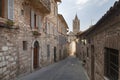 Street from Assisi Royalty Free Stock Photo