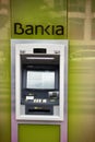 Street ATM in Spain, cash dispenser