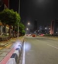 street atmosphere at night