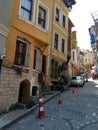 A street in Balat Istanbul Turkey in Summer 2019