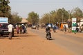 A street of Bamako Royalty Free Stock Photo