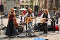 Street band in Bruges (Belgium)