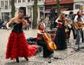 Street band in Bruges (Belgium)