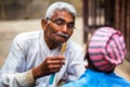 Street barber