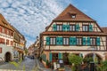 Street in Barr, Alsace, France