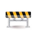 Street barrier Royalty Free Stock Photo