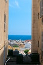 Street of Bastia Royalty Free Stock Photo