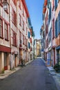 Street in Bayonne, France Royalty Free Stock Photo