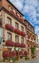 Street in Bergheim, Alsace, France