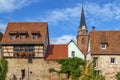 Street in Bergheim, Alsace, France