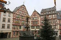 Street in Bernkastel-Kues town in Germany Royalty Free Stock Photo