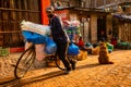 Morning Street in Bhaktapur, Nepal